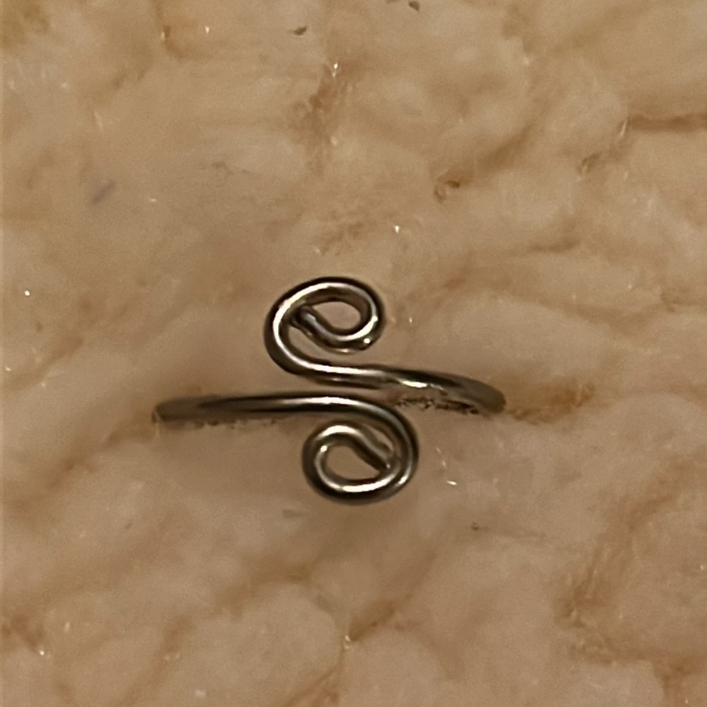 Sterling Silver Adjustable Ring - image 4